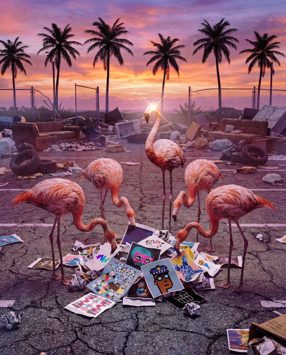 beeple's tweet image. MIAMI