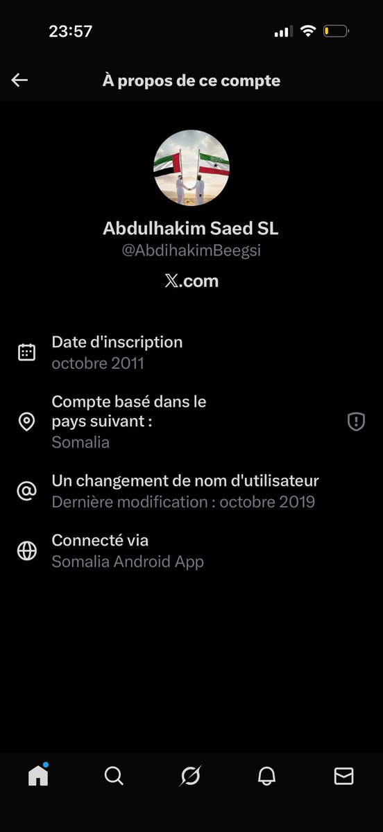 Rapti_hun's tweet photo. @AbdihakimBeegsi @TheDailySomalia @USAfricaCommand bro, you're tweeting from Somalia crazy Issac 😂 https://t.co/bBl4QyGUxR