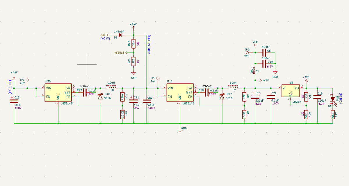 8bitgeek's tweet image. 🤓 Welp, nerd frens, I&apos;m running with this design. I just tidied it up a bit and annotated a few power wires for router classification. There isn&apos;t an open-source RTOS device driver for CH390D, only for Linux, so I&apos;ll publish an open source RTOS device driver after testing.