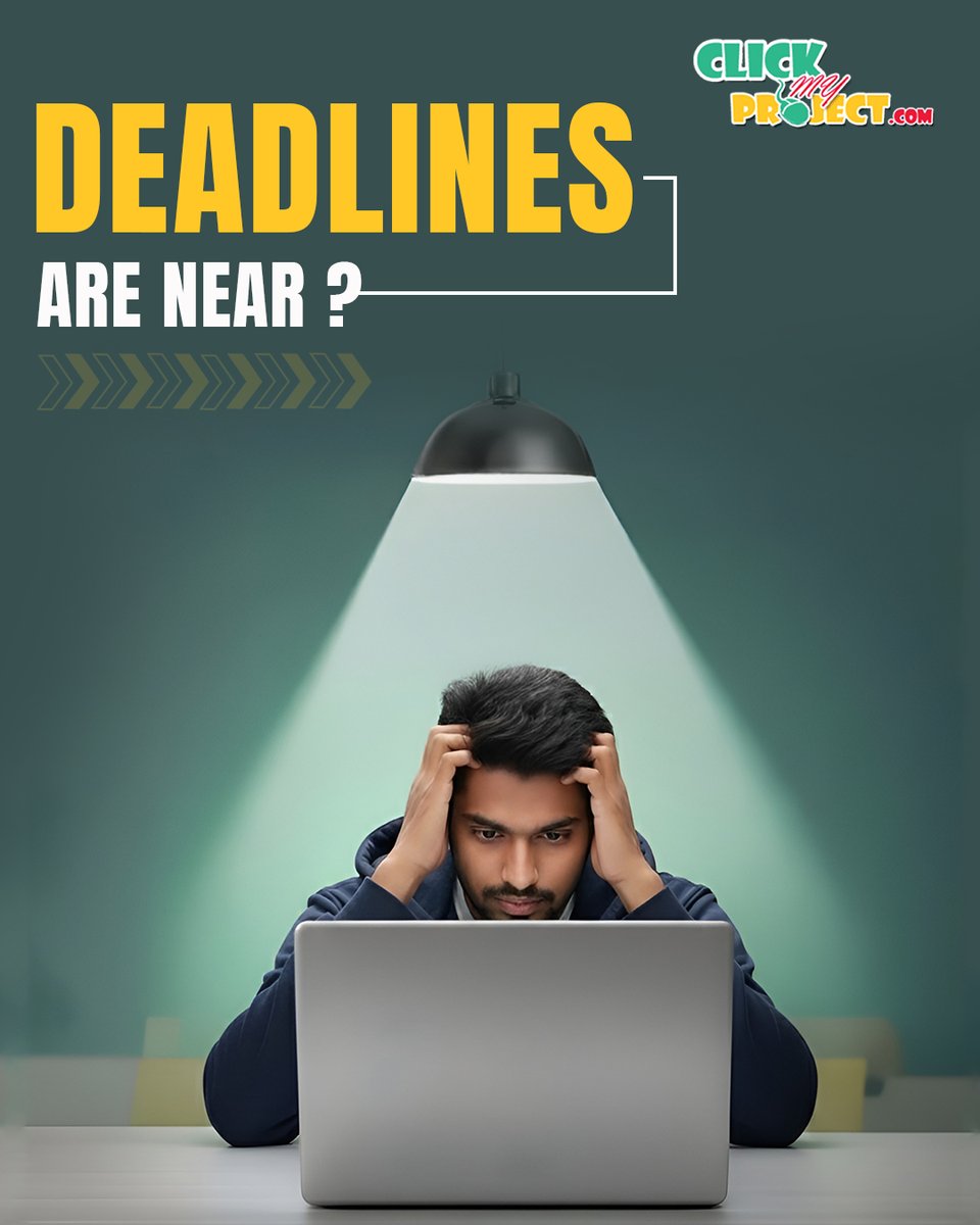 ClickMyProject's tweet image. From Panic😌to Performance🚀:ClickMyProject✨
Ready for a change? 🔄✨
🔗 website: clickmyproject.com
#clickmyproject #readymadeprojects #wirelesssensornetworkprojects #finalyearprojects #engineeringprojects  #projectcentermadurai #bestprojectideas #trendingprojects2026