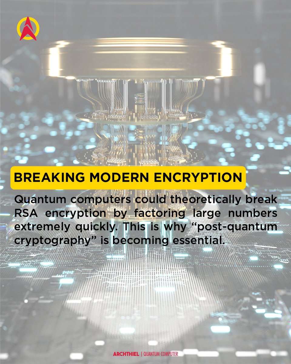 archthiel_'s tweet image. Real-World Impact, Limitations &amp;amp; Future

#QuantumComputing #FutureTech #TechExplained

(1/6)