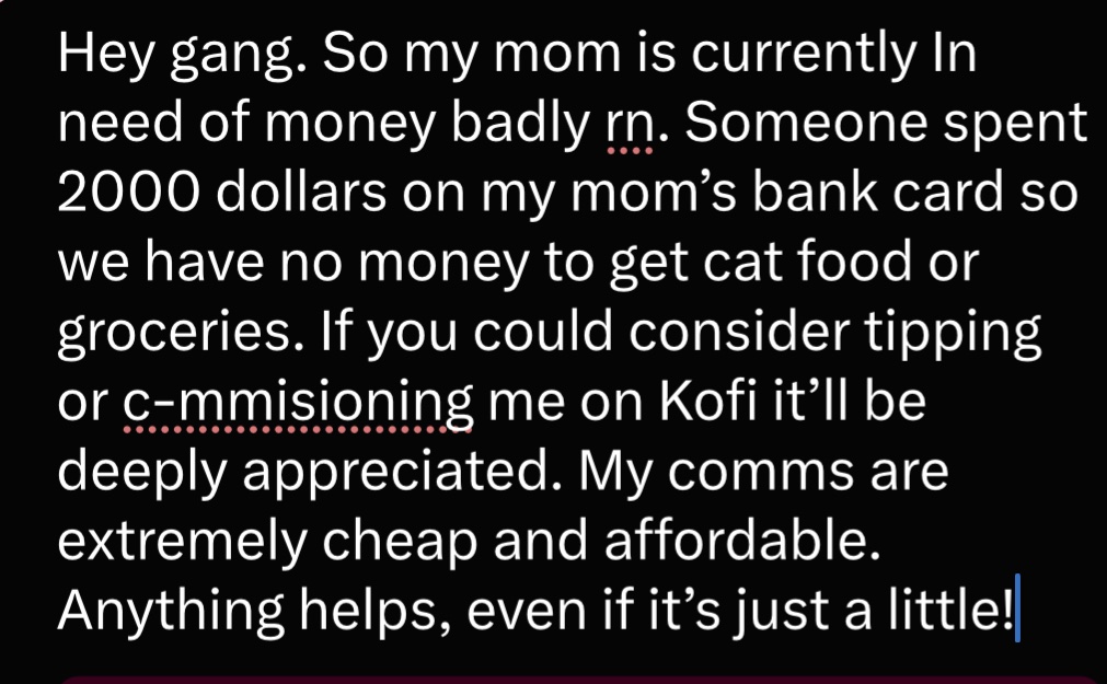 Berrybitesss's tweet image. Hey guys. Please don’t ignore this and read the full thing.

Retweets and likes are deeply appreciated.❤️ ko-fi.com/berrygirlboopsy
#yumetwt #cmmision #Commissionsopen.