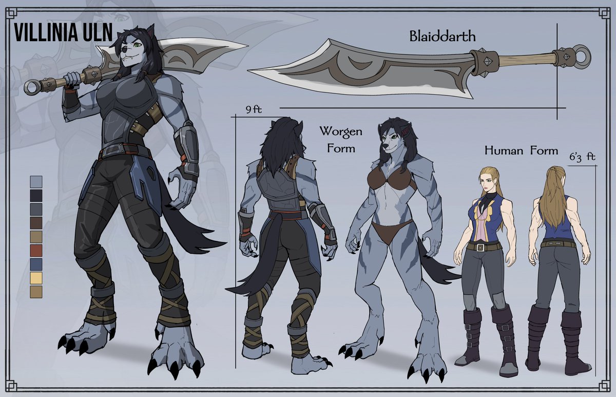 NeonLaboratory's tweet image. Character sheet for Villinia Uln

Thank you for using our service
#neonlab #worgen #wow #charactersheet