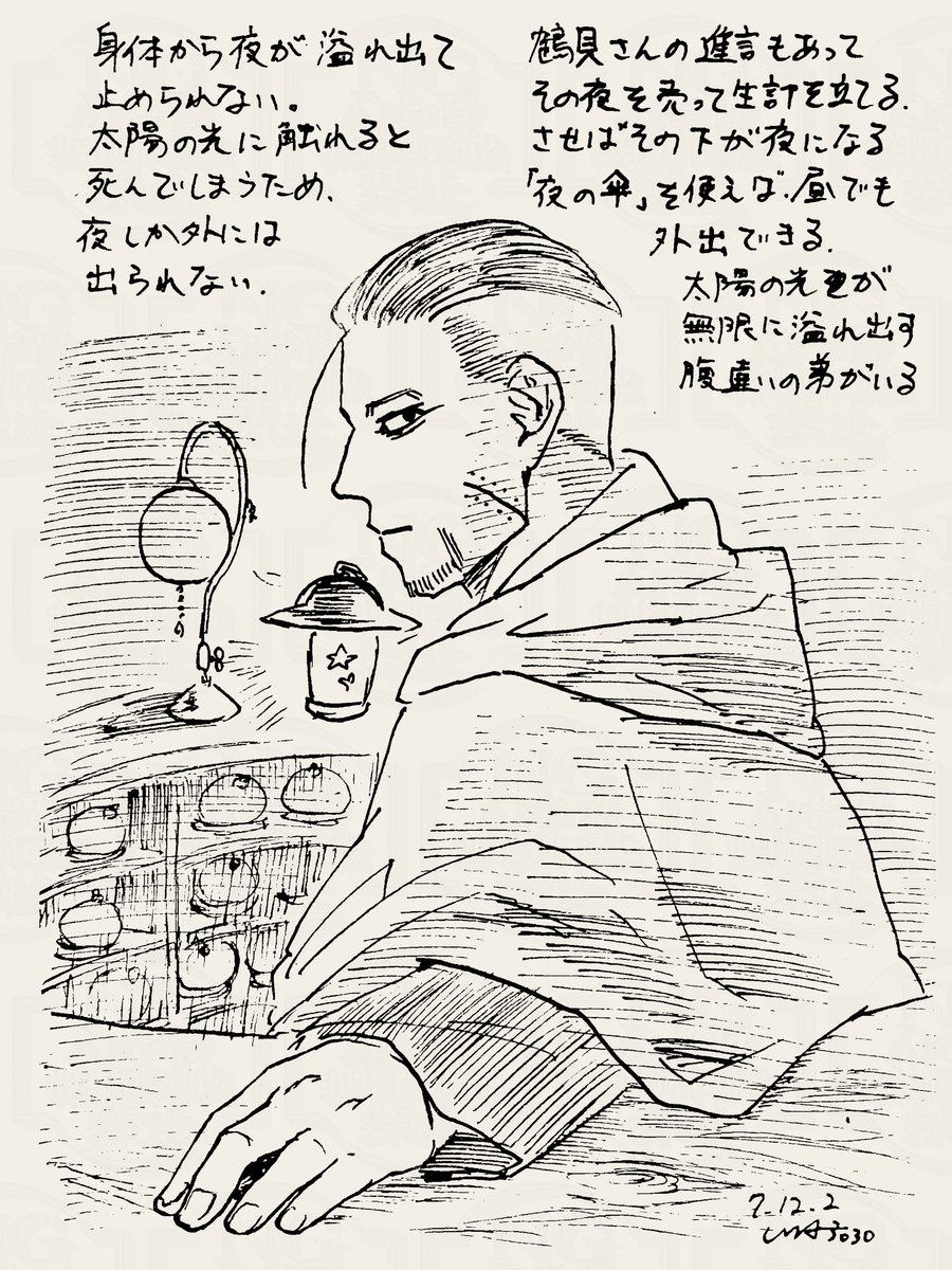 この前見た夢からちょっとだけ設定を作ってみた。 
