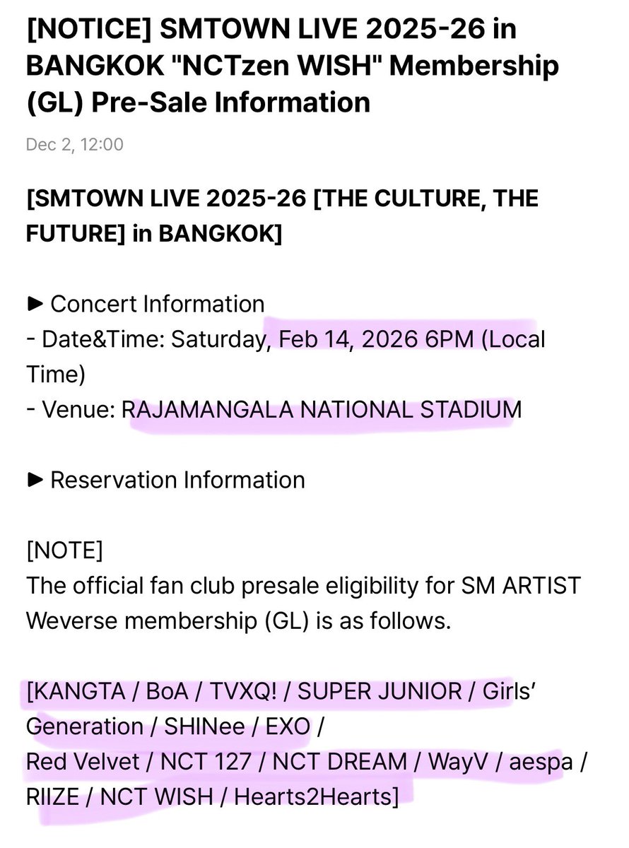 JD2Ylism's tweet image. คอนเอสเอมทาวน์ที่ไทย!!!!!!

♡ วันที่ 14 กุมภาพันธ์ปีหน้า!!! ตรงกับวันก่อตั้ง SM และตรงกับวันเกิดแจฮยอน และตรงกับวันวาเลนไทน์!!!
♡ เล่นที่ราชมัง!! 1 วัน!!!
♡ ไลน์อัพ NCT มาครบทุกยู!!! กรี๊ดดดดดด

♡ ลงทะเบียนวีเวิสเมมเบอร์ชิพได้ทุกวง!! ตั้งแต่วันนี้ - 5 ธันวาคมนี้!!
♡…