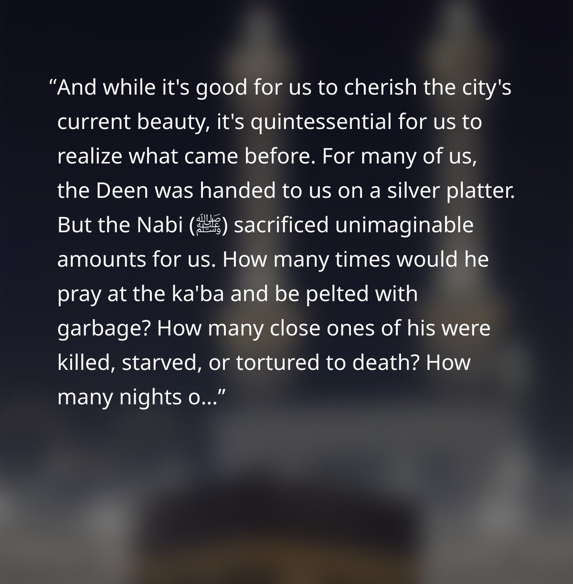 ilmloading's tweet image. First Umrah Reflections
يا كريم كرمت وعبدك

A love letter from Mecca &amp;amp; Madinah, written on the flight back home
(Linked below!)