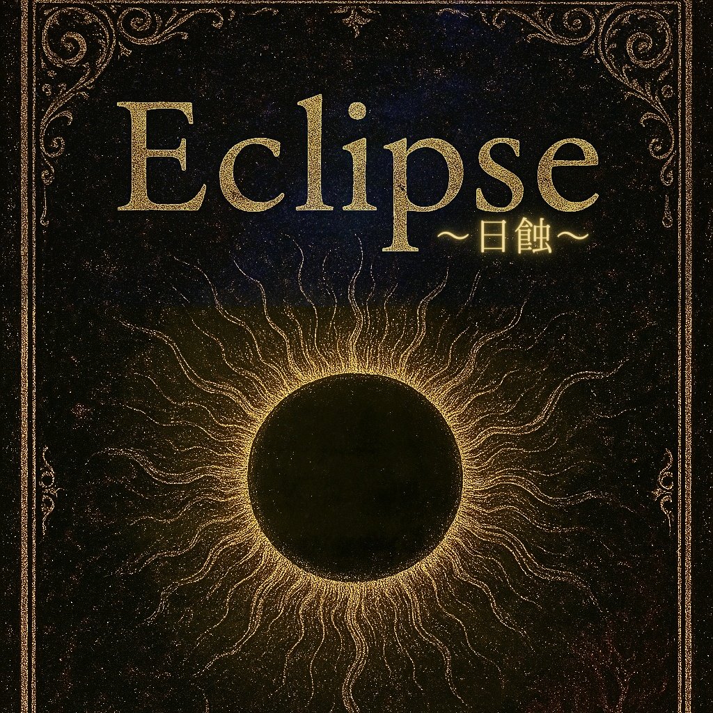 皆既日蝕の書 月の書 スリーブ 本日より【Eclipse 〜日蝕〜 】の最終改訂版を、Kindleにて販売開始