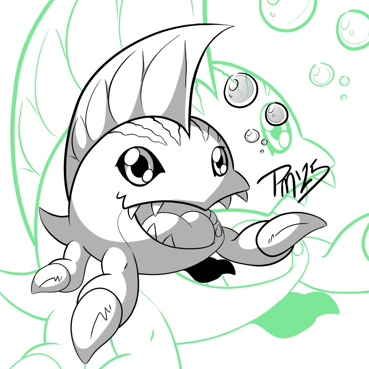 thepixelmagus's tweet photo. Digicember #1 - Betamon
Trying a sketch challenge here. Let's get every day for December!
#digimon #sketchdrawing #CLIPSTUDIOPAINT #betamon #dailyart #drawingchallange https://t.co/6upvR0YU4W