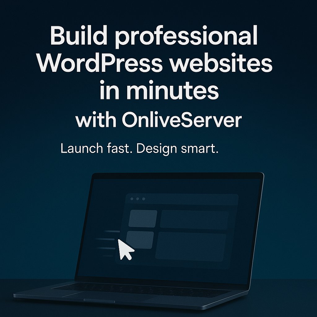 OnliveServer's tweet image. &quot;Build professional WordPress websites in minutes&quot; isn&apos;t just a slogan, it&apos;s a promise.

Drag, drop, done. No code needed.

Try it free today! ⬇️
onliveserver.com

#wordpress_customization  #NoCode  #WebsiteBuilder #webdevs  #OnliveServer #Tech