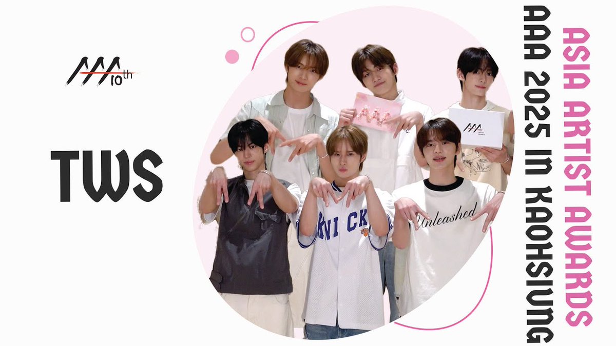 🏆TWS to perform at 2025 Asia Artist Awards
📅 December 6th (Sat) &amp; 7th (Sun)
📍National Stadium, Kaohsiung City, Taiwan 

Follow <a href="/aaa_awards/">【公式】2026 Asia Artist Awards</a>

#AAA2025_KAOHSIUNG