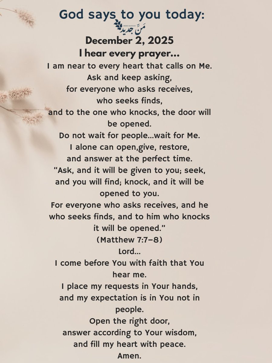 MiladBotro1972's tweet photo. #Freshmanna
#PrayerWorks
#OpenDoors
#GodHears https://t.co/rztBXotqQ2