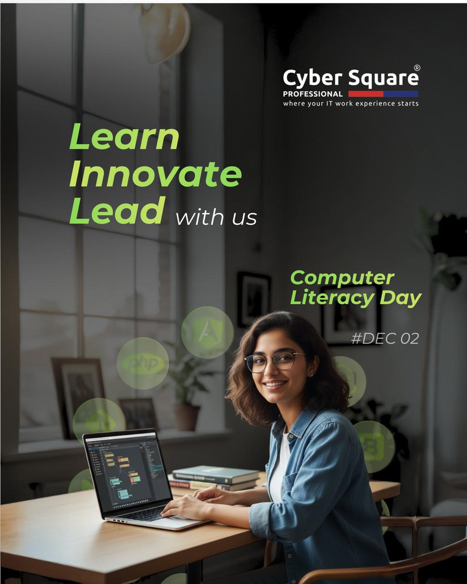 CyberSquarePro's tweet image. This World Computer Literacy Day, let’s build a smarter digital future

#WorldComputerLiteracyDay #ComputerLiteracy #DigitalSkills #DigitalLearning #TechEducation #EdTech #21stCenturySkills #DigitalFuture #LearnToCode #TechnologyForAll