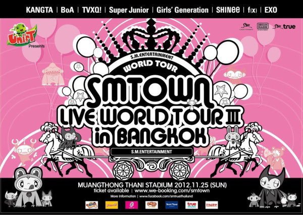 chayahyunx's tweet image. ในที่สุด SMTOWN in BKK ในรอบ 13 ปี เริดเลยล่ะ