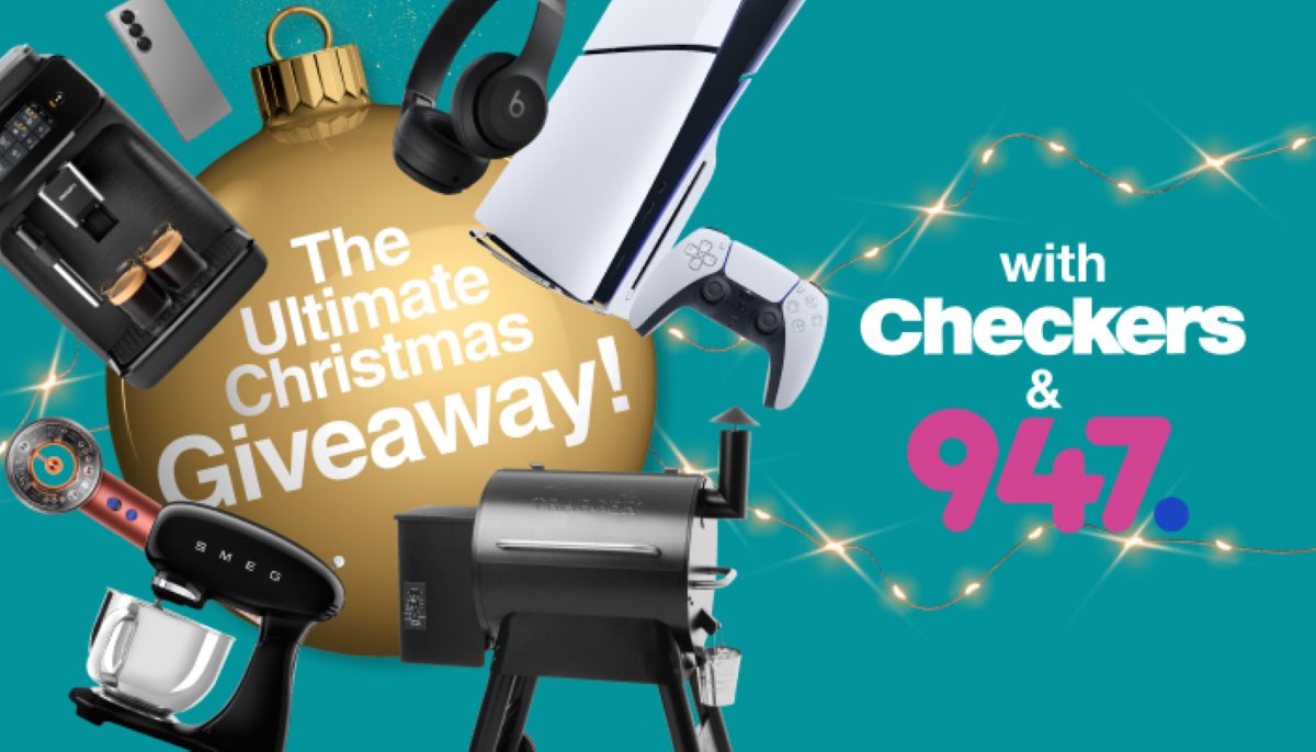 947's tweet photo. 💸 Guess 6 items in 60 seconds on Anele and The Club. Nailing them all + use your Xtra Savings card = a R10 000 @CheckersSA voucher! 💳✨ Don't miss out. WhatsApp 'CHECKERS FESTIVE', your name &amp; ID to 061 4 947 947.  #CHECKERSFESTIVE

T's &amp; C's here -> https://t.co/LcN5MkpxzV https://t.co/TaABv5nj3X
