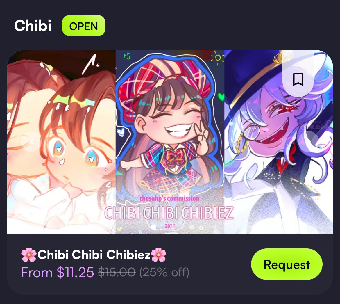 Hi! I open commissions with 25% off ends at dec 8th! This batch is to help major disasters’ victims in Sumatera, Indonesia (100% funding)

Intl comms &amp; infos available on vgen (in bio)

Buat 🇮🇩, harga USD x 6k IDR utk semi realism, dan utk chibi mulai 40k ya^^ bs lgsg DM &amp; mt