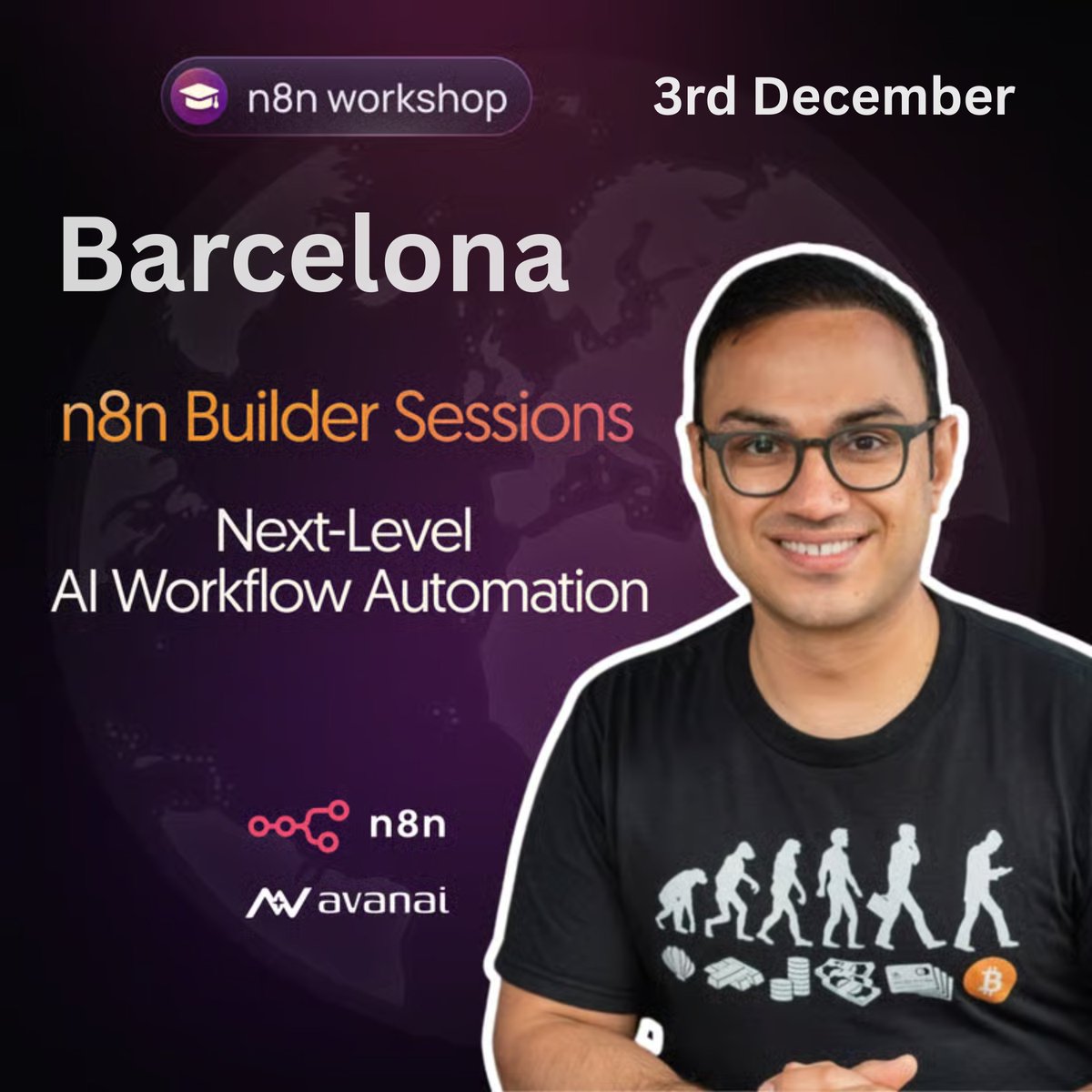 🚀 Barcelona builders - level up your automation game with this official <a href="/n8n_io/">n8n.io</a> workshop.

If you already know <a href="/n8n_io/">n8n.io</a> and want to go next-level in Automation &amp; AI…

You don’t need another tutorial. You need real workflows and real builders.

That’s happening tomorrow in