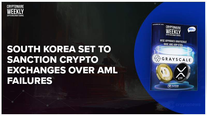 PlatinumCrypto's tweet photo. South Korea Set To Sanction #Crypto #Exchanges Over AML Failures
Featured in this week's Cryptonaire Weekly Magazine
@PropWGlobal @MayaPreferred_
#Bithumb #Coinone #Korbit #GOPAX
https://t.co/Yy3pRb8sXN https://t.co/UVNqkIIbov