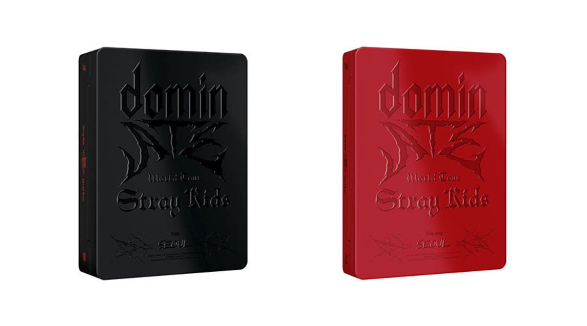 cokodive's tweet image. The heat of Seoul, captured forever.

Stray Kids World Tour &amp;lt;dominATE SEOUL&amp;gt; DVD &amp;amp; BLU-RAY Pre-order Open.

Relive the explosive start of the tour. Secure your copy now at COKODIVE.

🔗 bit.ly/4itp2UW

#StrayKids #dominATE #SKZ #COKODIVE