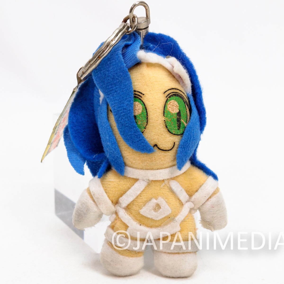 Vintage Felicia plush keychain from the classic “Darkstalkers