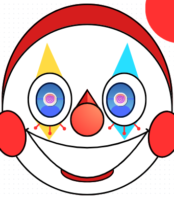 OrbearEnt's tweet image. I'm redesigning Circus Baby - what should I do?
(Note: I'm doing this in Canva with simple shapes rn lol so she kinda lacking a few things 'cause this is more of a mockup)