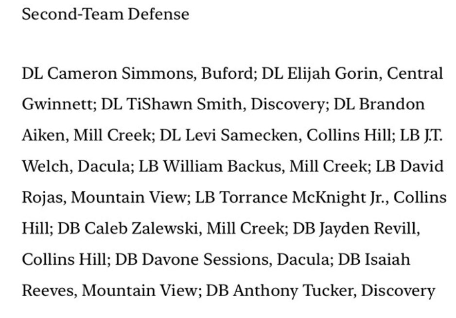 Calebzalewski11's tweet photo. 2nd team All-Region Saftey‼️
@coachjlovelady @MCFootballCoach @MC_Recruiting https://t.co/hreEv6Y4cy
