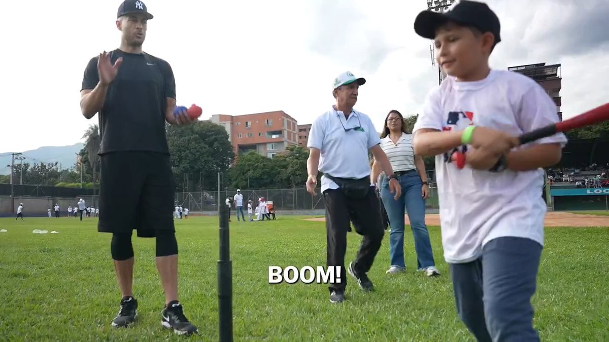 Hitting tips from a pro 😤

Giancarlo Stanton visited @PlayBall Colombia! 🇨🇴 