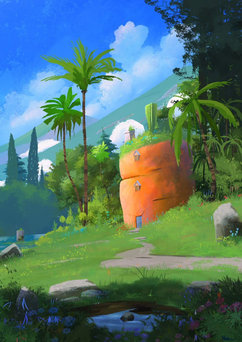 บ้านแครอท🥕
#prakaifai #digitalart #Procreate