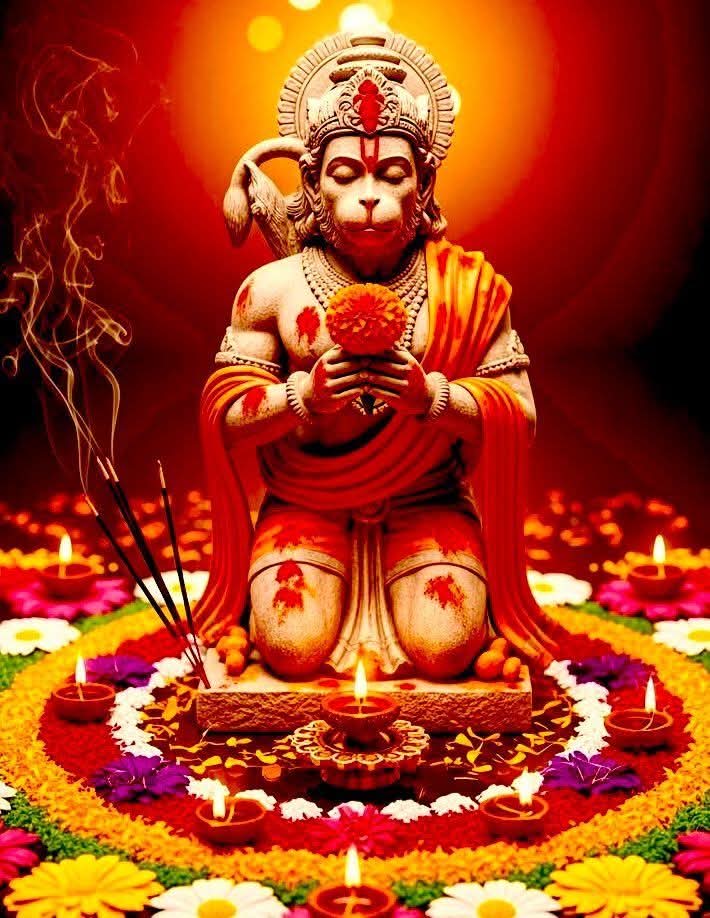 "हारे के सहारे हनुमान जी हमारे"
दुनिया में देश हजारों है!!
बजरंग बली का क्या कहना,
इनकी शक्ति का क्या कहना,
इनकी भक्ति का क्या कहना!!

      #जय_जय_श्री_राम
      #ॐ_हं_हनुमंते_नमः
        🚩🙏🙏🚩