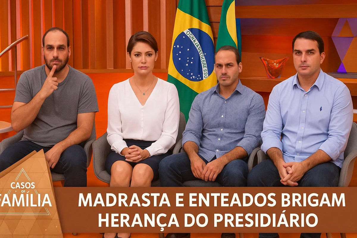 Deus pátria casos de família, estão brigando pela herança do morto político tá engraçado de ver kkkkkk