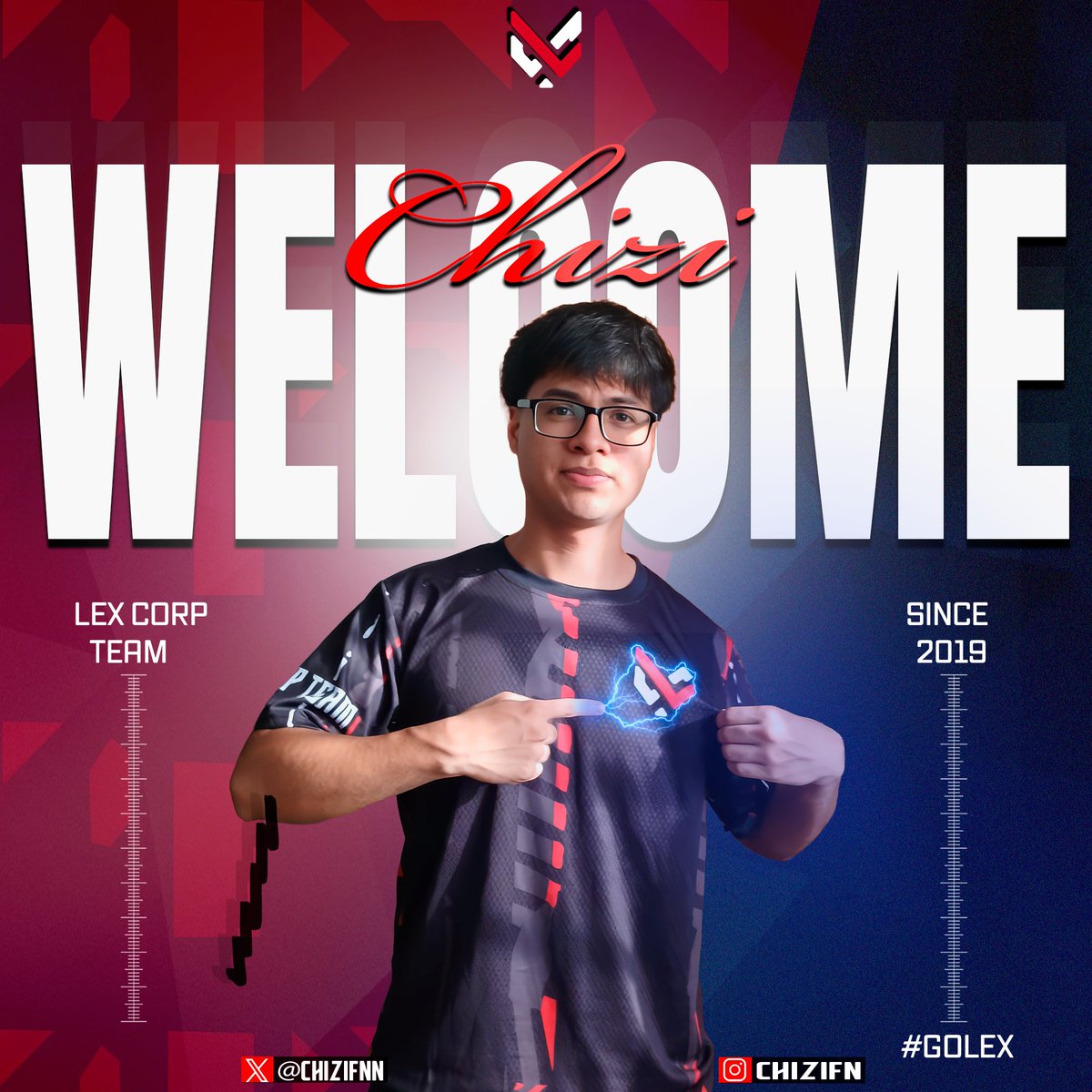 🔥 <a href="/chizifnn/">chizi</a> is back! Bienvenido a  LEX CORP TEAM 🔥

Su vuelta promete elevar el nivel del equipo y marcar un nuevo capítulo en el competitivo de Fortnite. Preciso, decidido y listo para hacer la diferencia.
💥 Esto apenas empieza. welcome back! 

 #golex #LexCorpTeam #Chizi