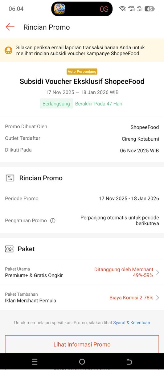 harriputra123's tweet photo. @plutrous Promo aja di pasang otomatis ga ada persetujuan apapun dan duit kepotong ke iklan cuma dpt hikmah nya doang sial @ShopeeID https://t.co/k2XmWvt1B1