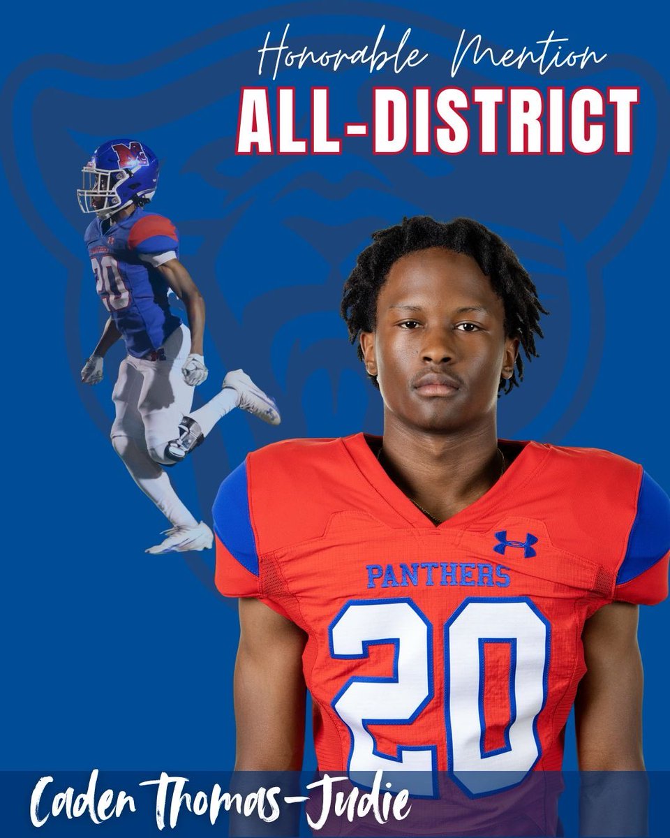 MidwayFB's tweet photo. Honorable Mention All-District
Caden Thomas-Judie
@YkCado 
🎓: 2026 https://t.co/jsIRZrhIWv