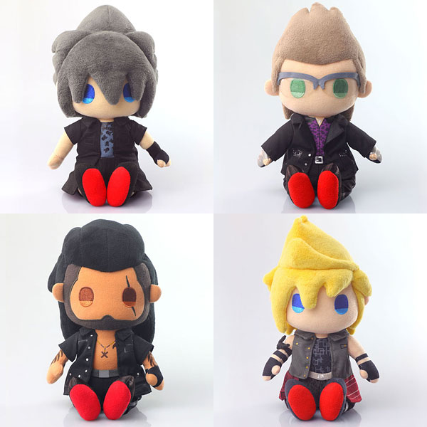 FF15：「FINAL FANTASY XV ぬいぐるみ ノクティス/プロンプト/イグニス