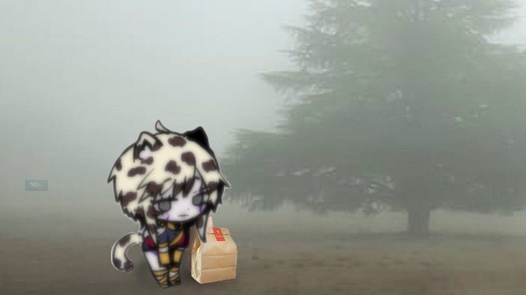 hadeanrot's tweet image. ⠀ 
        it's  your  ubereats.  am  outside.