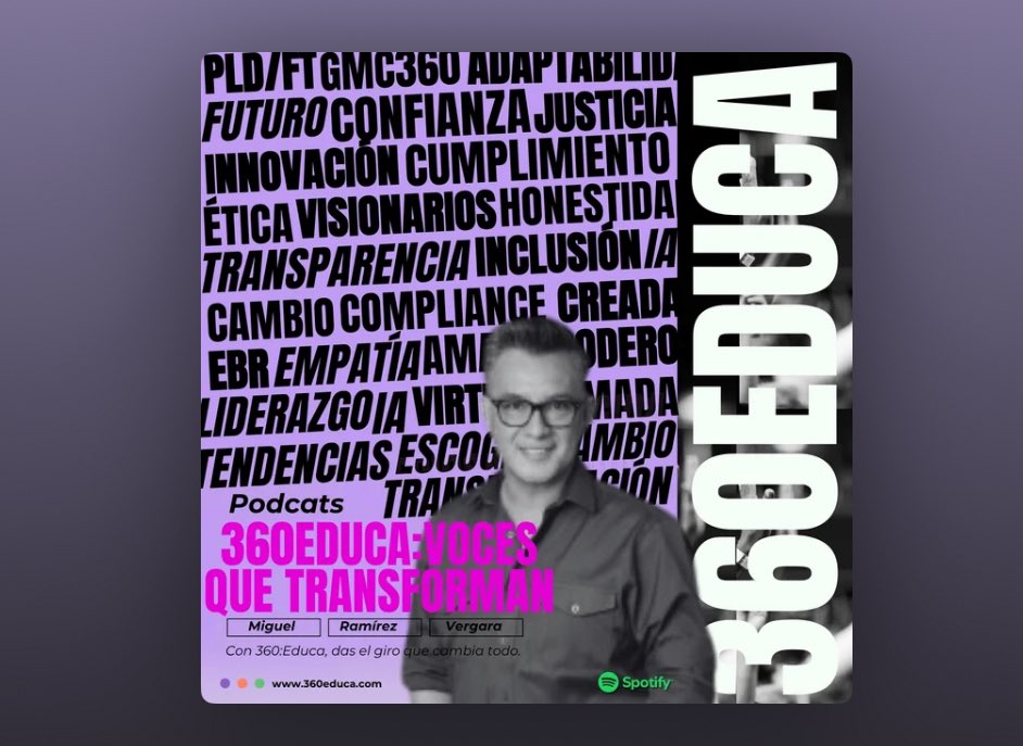 Hay conversaciones que te hacen volver al centro.
En #VocesQueTransforman, <a href="/MiguelRamV1/">Miguel Ramírez-V</a> nos recuerda que comunicar es crear sentido y dejar huella.
🎧 Escúchalo 👉 lnkd.in/g5RgWvzq
#PodcastQueInspira #ComunicaciónConPropósito