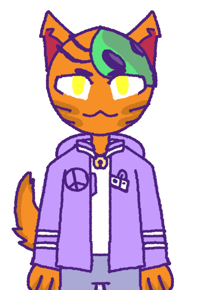 weckstone95779's tweet photo. Finally got the time and patience to draw my OC give him lots of love yall! https://t.co/P4MJlBTtQV