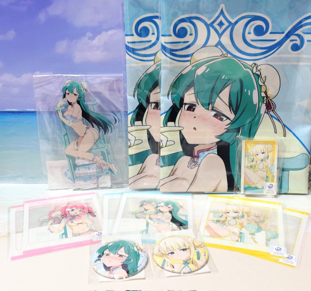 くじコレ まほあこ チャイナ水着Style　トレスマジア　マジアアズール くじコレ「魔法少女にあこがれて チャイナ水着Style for トレスマジア