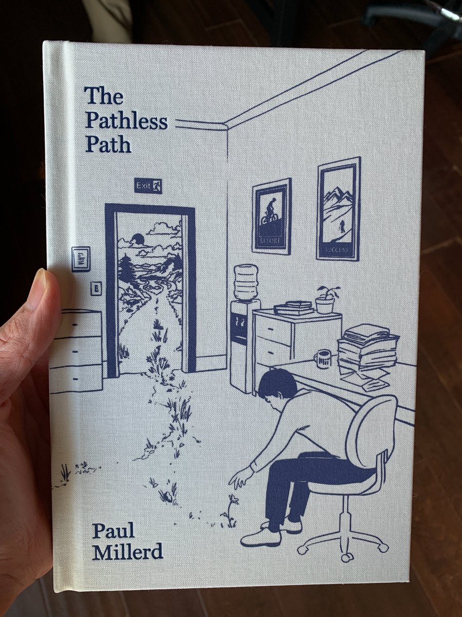 This is the definition of a beautiful book.

I’ve been wanting to re-read <a href="/p_millerd/">Paul Millerd</a>'s The Pathless Path, and held off on doing so until I got his new hardcover edition. Well, it finally arrived, and there’s something truly special about reading the book in this format.

The feel