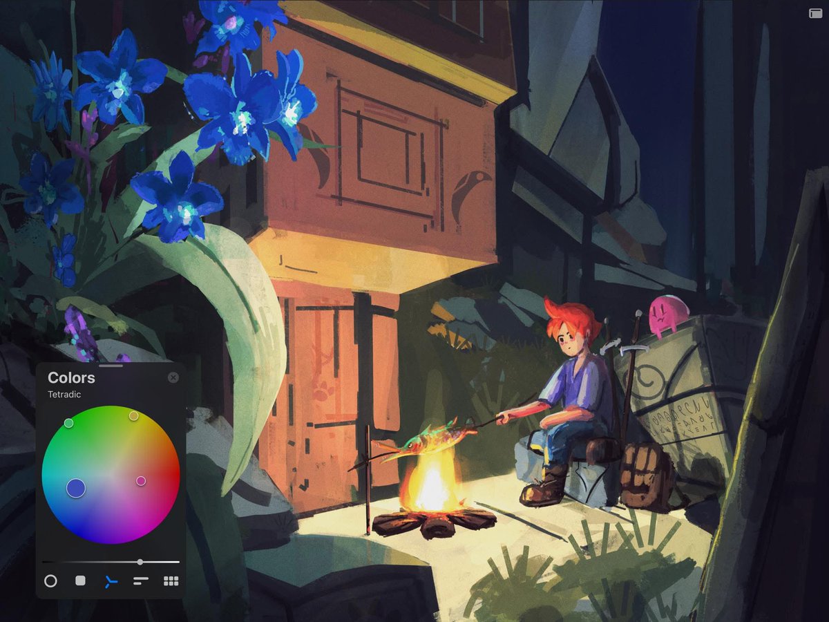 ลูกเจ้าหัวส้มลูกรัก 
#prakaifai #digitalart #Procreate