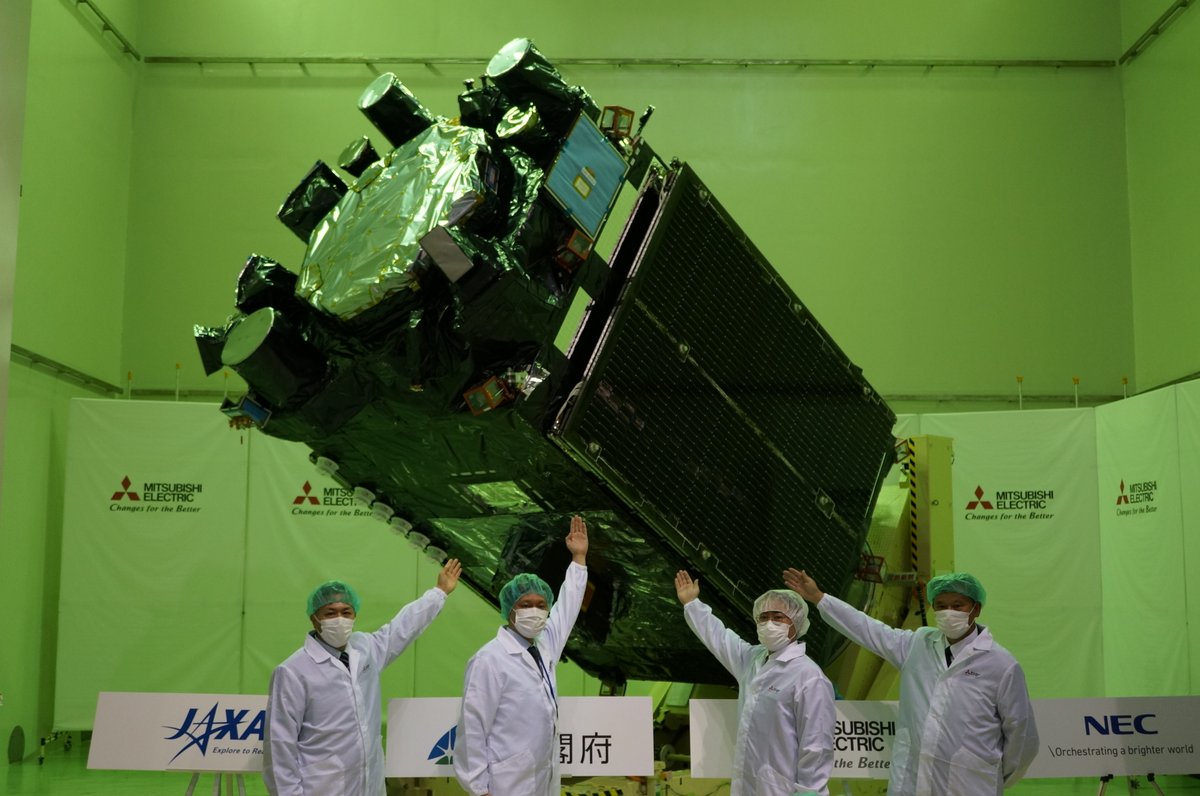 衛星機体】 準天頂衛星システム7機体制への最後のピースである