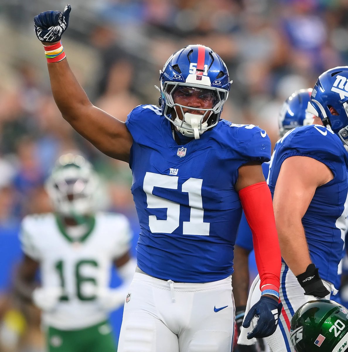 MySportsUpdate's tweet image. #Giants No. 3 overall pick Abdul Carter did not play on the opening possession.

Feels like discipline once again — the second time in three weeks under HC Mike Kafka.