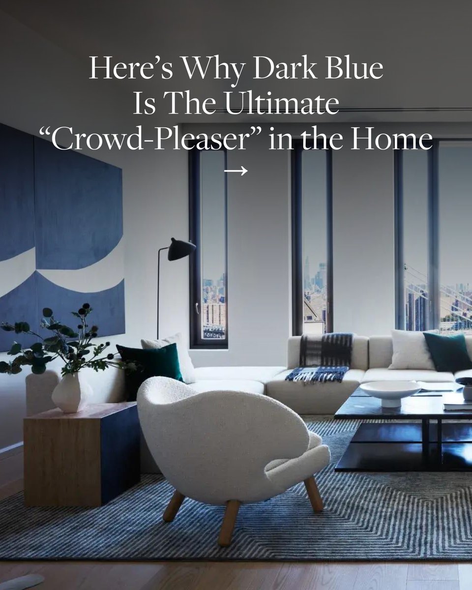 WaAgentSnow's tweet photo. Blue is my favorite color!! From moody bedrooms to standout exteriors, dark blue brings instant calm and quiet confidence to any space.
Click here to read more! https://t.co/OrSXKtmVwY
#BlueInteriors #MoodyBlue #DesignInspiration #HomeStyle #InteriorDesign #SeattleWA https://t.co/sEGUcSyUBR