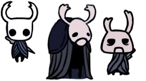 ajfriss's tweet photo. @Scriblyn I always imagined they were meant to be based on the different bugs of hallownest, given how similar most of them seem to be to specific faces. https://t.co/eriSNlpqjv
