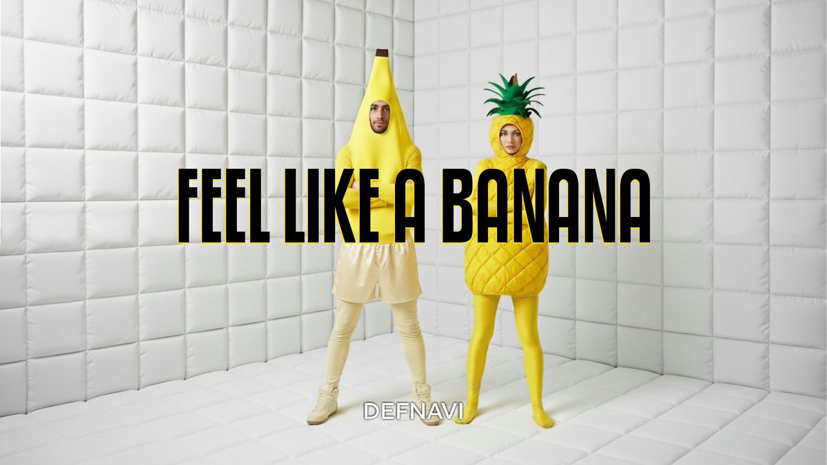 DefnaviBeats's tweet photo. Music Video: Feel Like a Banana 

https://t.co/eHKiOZfojM via @YouTube 

#meme #banana #pineapple https://t.co/ps06kQBnQI