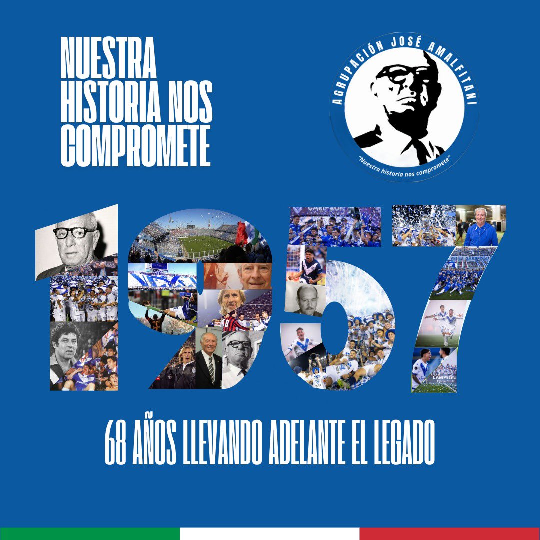 ¡68 años de la Agrupación José Amalfitani! 🥂💙

Desde aquellos fundadores que marcaron el camino y mantenemos en memoria hasta quienes hoy continúan llevando adelante el legado de nuestra identidad.

A toda la comunidad velezana, por la confianza de todos estos años.

¡GRACIAS!