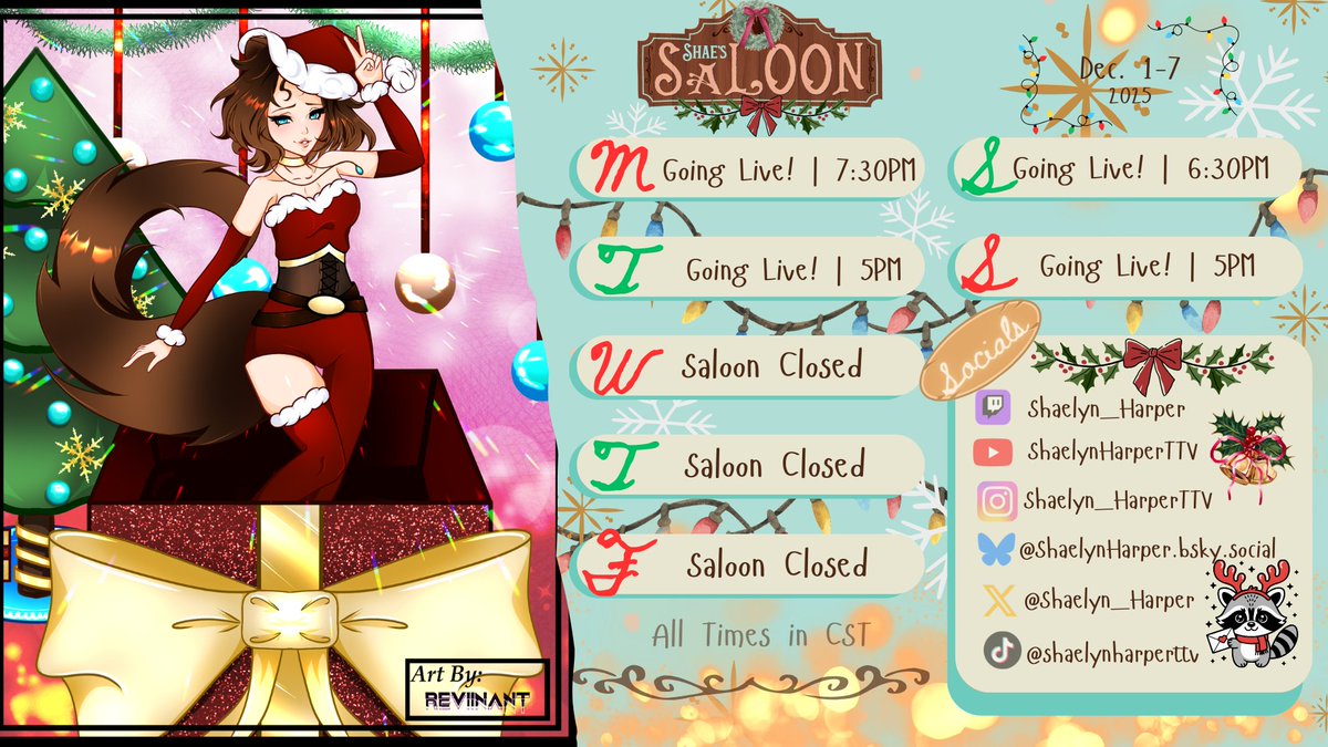 Shaelyn_Harper's tweet image. ITS CHRISTMAS! See y&apos;all in like... 10 mins... lol whoops...