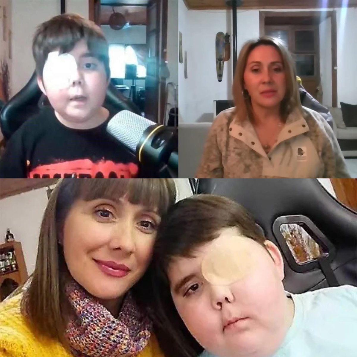 RenacidoParody's tweet image. “En este Día de las Madres, la ausencia pesa todavía más.”

Su rincón permanece igual que siempre: la computadora con la que grababa, sus reconocimientos, las fotos que adoraba… todo sigue colocado como si en cualquier momento fuera a entrar, sentarse y saludarme con esa sonrisa…