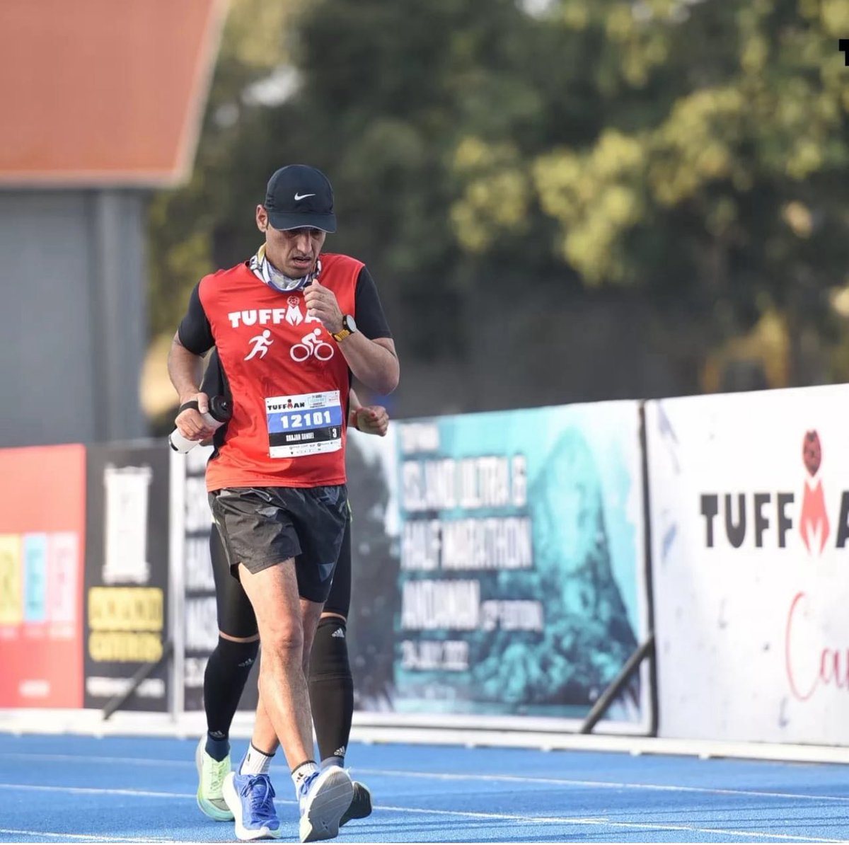 When I ran my first 36 hour stadium run, 400 metres round and round of a 400 metre,  running track I thought I would never survive - I thought of all the things which could go wrong, being  carried away in a  stretcher , muscle cramps , embarrassment , every single negative