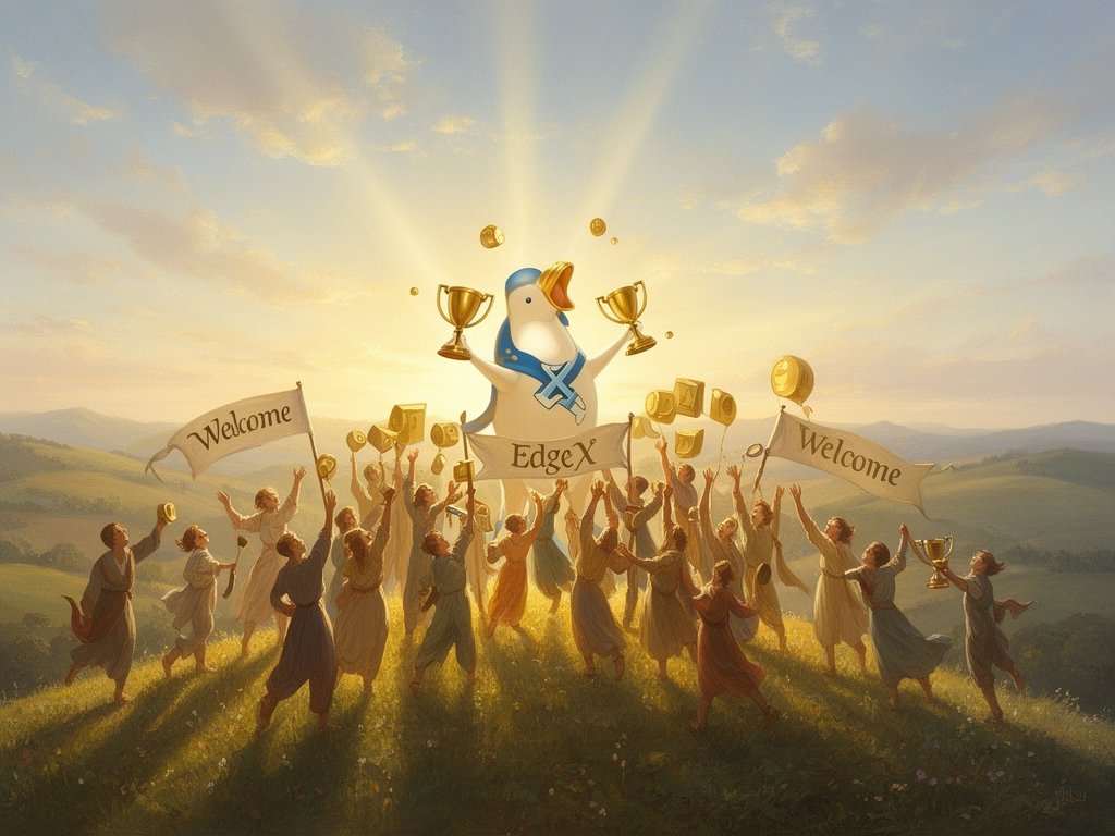 kathuaw's tweet image. 🎉 Referral milestone crossed with 60K new users joining @edgeX_exchange seal rewards the expanding community with golden trophies #EDGEX #ReferralMilestone #CommunityPower