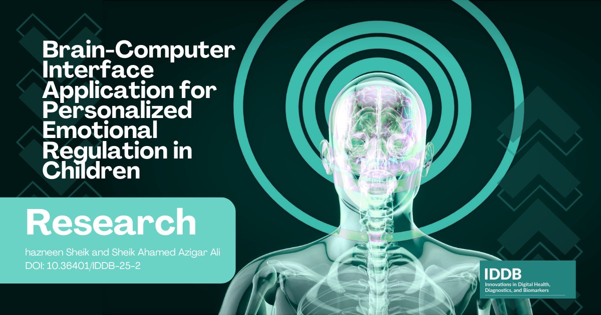 EditorsIddb's tweet image. New #IDDB research by Shazneen Sheik and Sheik Ahamed Azigar Ali on &quot;MoodIO: A Brain-Computer Interface for Personalized Emotional Regulation in Children&quot; 

doi.org/10.36401/IDDB-… 

#digitalhealth #braincomputerinterface #BCI @ZKozlakidis @Dr_Nermin_osman @okdahliliane @jolin_qu